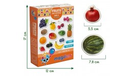 Набір магнітів Fruits and berries  ML4031-11 EN в коробці 12х17х4 см