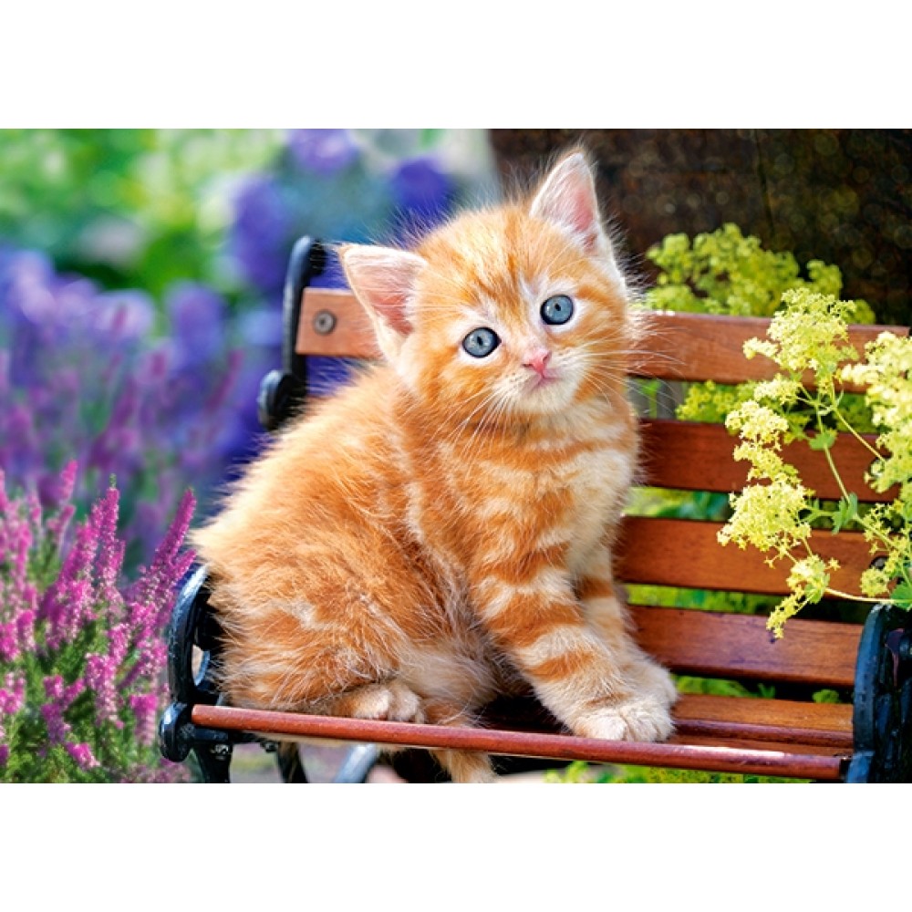 Пазл Касторленд 180(178) Котик  32*23 см