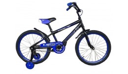 Велосипед 2-х колісний 20 спортивний GRAFFITI 78 чорний з синім