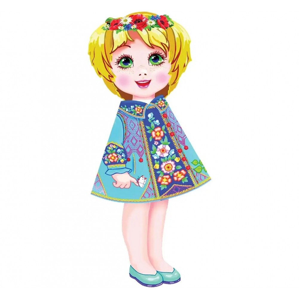 Ляльки: Софійка (блакитне пальто) укр.мова вид-во Талант 24 5*16см 12 стор