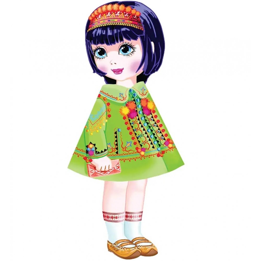 Ляльки: Марійка (зелене пальто)укр.мова вид-во Талант 24 5*16см 12 стор