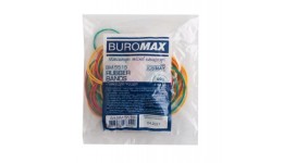 Гумка для банкнот BUROMAX 5515  50г асорті (1/400)