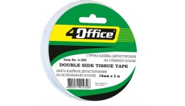Скотч двухсторонній 4OFFICE 4-396 монтажна на вспіненій основі 24мм*2м (6/72)