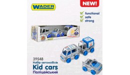 Набір авто  Kid cars  поліцейський