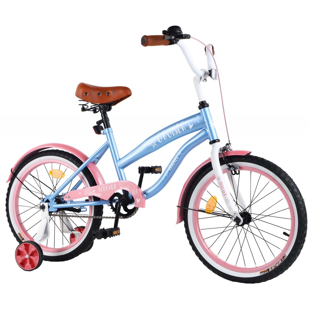 Велосипед CRUISER 16` T-21631 blue+pink