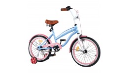 Велосипед CRUISER 16` T-21631 blue+pink