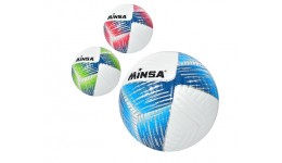 М'яч футбольний MS 3563 розмiр 5  TPE  400-420г  ламiнов  3кольори  в кульку