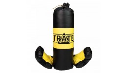 Боксерський набір NEW Strateg 2071 жовто-чорний Малий 40х14 см