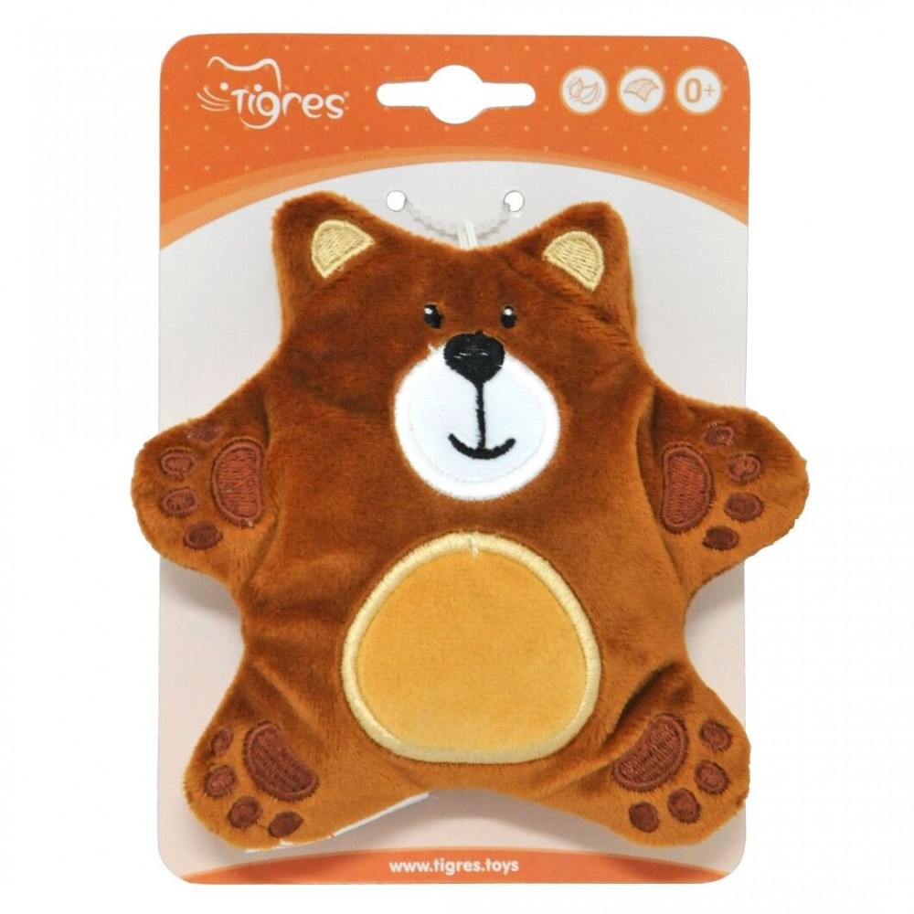 Підвіска м`яка іграшка Ведмедик  Кращий друг   ІГ-0072 розмір 20 см Tigres