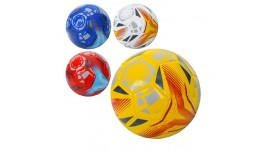 М`яч футбольний MS 4119 розмір 5  ПВХ  300-320г  4кольори  пакет  в сітці