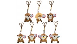 Брелок-м`яка іграшка Plush and Co Видреня PLC25004  розмір 14х10х12см