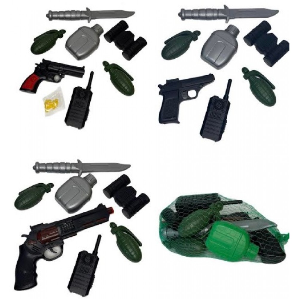 Іграшкова зброя COLOR plast М18-3 у сітці п/м