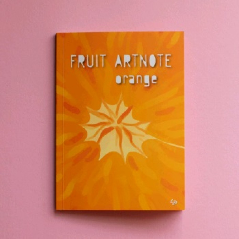 Блокнот А5 PROFIPLAN  40арк  Fruit artnote  Orange (1)