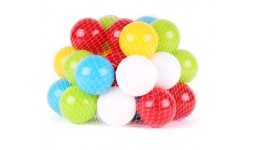 Кульки для сухих басейнів Арт.5538  30шт 5 кольорів  23* 23* 23 см ТехноК