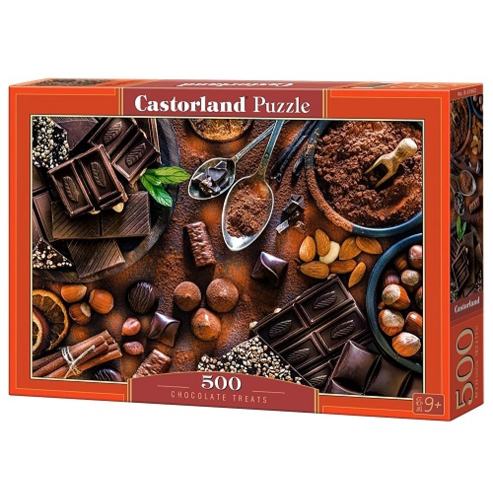 Пазл Касторленд  500 (3902) Шоколадні ласощі 32.5х22.5 см