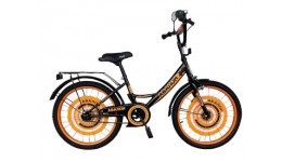 Велосипед 2-х колісний 20  АВАЛОН Fashion помаранчевий з багажником