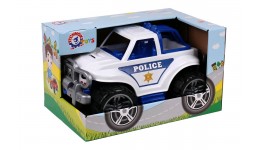 Машина позашляховик 5002 поліція в коробці 36 х 23.5 х 20.5 см ТехноК