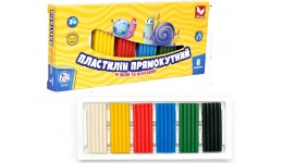 Пластилін ASTRA  6 кол  303116001 прямокутний  (1/24)