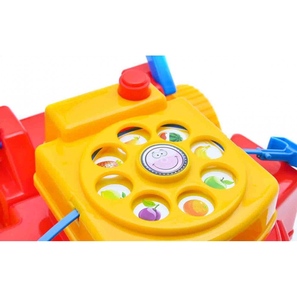 Газонокосарка ТМ MAXiMUS арт.5101 розмір іграшки 32x27x23см реалістичний звук при русі