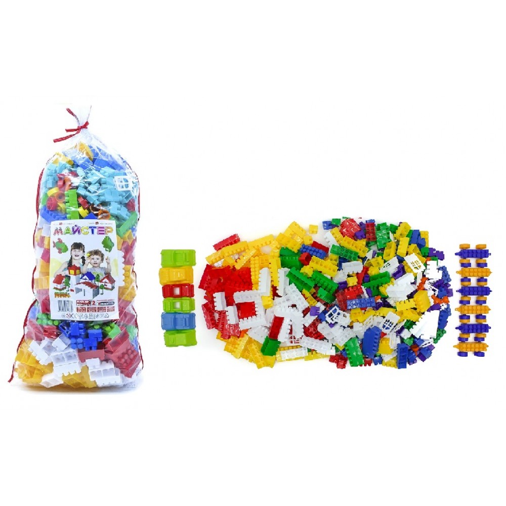 Конструктор Майстер 2 (600 ел.) MAXiMUS 25x55x18см