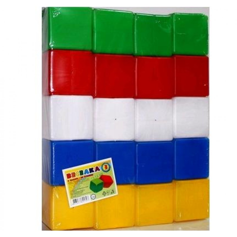 Кубики Веселка 3    28* 35* 7 см ТехноК (1/8)