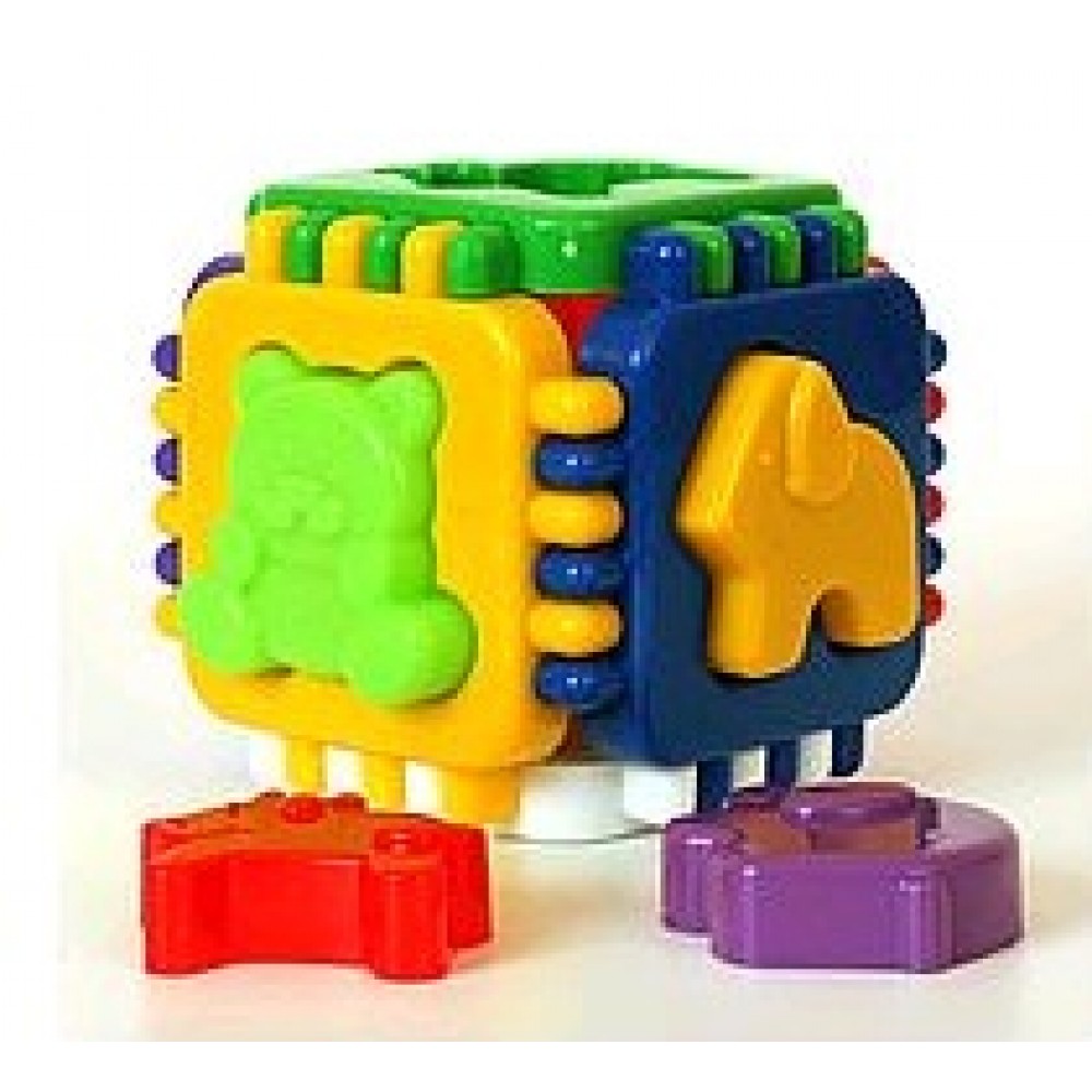 Куб Розумний малюк Логіка арт.9012 12ел 11 5*11 5 см ТМ Максимус