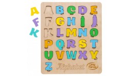 Дерев`яна іграшка Англійський алфавіт ПСД031 30*32 см