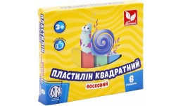 Пластилін ASTRA  6 кол  83811908 квадратний восковий (1/26)