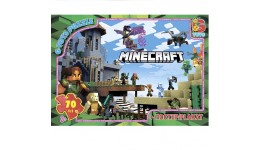 Пазли G-Toys   70 елем Майнкрафт 785 19*13 5*3 5 см  в коробці+плакат