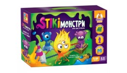 Гра настільна 8055-35  Стікімонстри  (укр) ТМ Vladi Toys