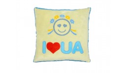 Подушка  I love UA  33*33*11см ПД-0441 ТМ Tigres