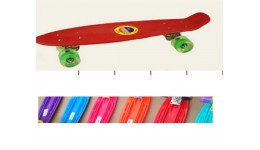 Скейт  PENNY BOARD  SC20462 56*15 см колеса PU світло  7 кольорів мікс