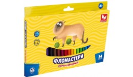 Фломастери ASTRA 24 кол 314107003 (1/6) На водній основі