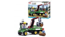 Конструктор SLUBAN M38-B0778 Будтехніка15.5см  фігурки  209дет  в кор-ці 28.5х24х5.5см