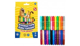 Фломастери двосторонні ASTRA 12/24 двосторонні 314118001 (1/24) На водній основі