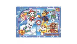 Пазли G-Toys  117 елем  Paw Patrol (Щенячий патруль) 0860  19*14*3 см  в коробці+плакат