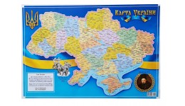 Карта України 42*63 см PL-16U