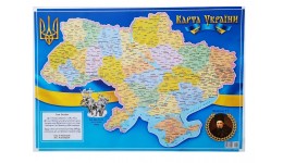 Карта України адміністративна 42*63 см PL-16U