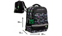 Рюкзак YES S-52 Ergo Minecraft розмір 36х28х13 см