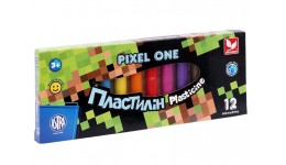 Пластилін ASTRA 12 кол  303221005 круглий восковий Pixel One(1/26)