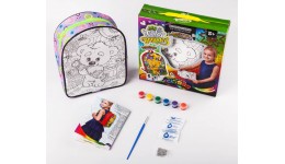 Рюкзачок-розмальовка CBP-01-04  My Color BagPack  Ведмедик TM Danko Toys (1/5) Зелений
