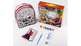 Рюкзачок-розмальовка CBP-01-05  My Color BagPack  Кошеня TM Danko Toys (1/5) Оранж