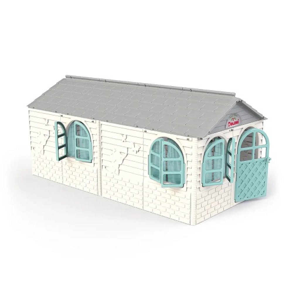 Будиночок з шторками ВЕЛИКИЙ 02550/25 DOLONI-TOYS довжина 2560мм  ширина 1290мм  висота 1200мм