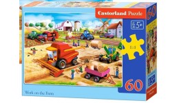 Пазл Касторленд 60(66278)  Робота на фермі  32х23 см