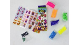 Кульковий пластилін BUBBLE CLAY 6кольорів+зроби магніт Ведмедик Danko Toys (1/30)