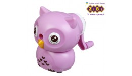 Точилка  механічна Zibi 5509 OWL (сова) з контейнером Фіолетовий  в пласт.коробці (1)