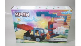Конструктор  DOLONI 18 міні  Кран  38 детал. в картонній коробці 25х35 см