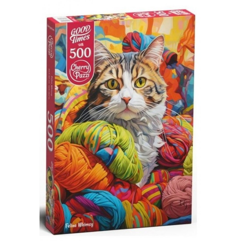 Пазл CherryPazzi 500 (20098) Котяча забаганка 50х34.5см