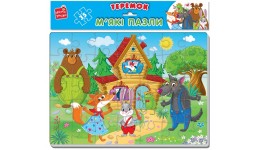 М`які пазли 1102-29 А4 Малюк зможе  Теремок  (Vladi Toys)