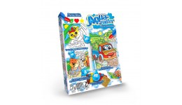 Водна розмальовка AQUA Painter 04 Вантажівка (4 картинки+блискуча мозаїка)(18)TM Danko Toys